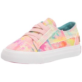 Blowfish Malibu Girls Marley-k Sneaker, Pink Rainwater, 1 Little Kid
