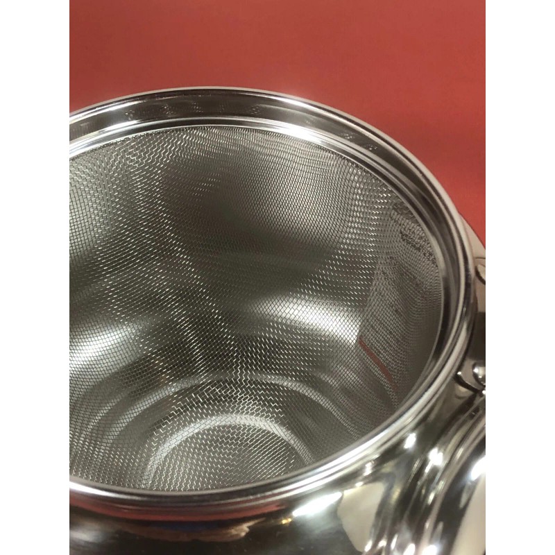 Frette Tea Kettle Stovetop Teakettle Classic Stainless Steel 4 Liter