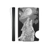 WUWTINGT Wolf Howling at The Moon High Detail Pattern Aluminum