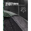 Chakipee Automatic Folding Umbrellas for Rain - Compact Travel Umbrella