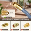 GASPRO 12 Feet 3/8" ID Natural Gas Hose, Low Pressure