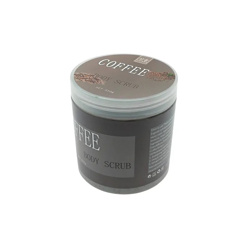 Exfoliante Corporal Hidratante Natural Naranja Y Cafe 550g