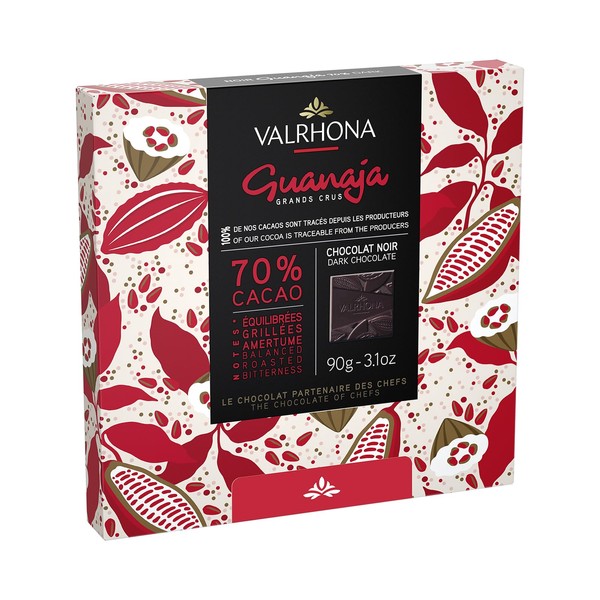 Valrhona - Les Ballotin Grand Crus Boxes - Dark Chocolate - Guanaja 70% - 90 g