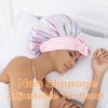 GDTOGRT Satin Silk Bonnet for Sleeping Women, Double Layer Sleep