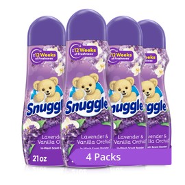 Snuggle In Wash Scent Booster, Lavender, 21 Ounce, Pack of 4