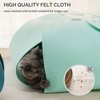 Cat Tunnel for Indoor Cats Interactive Detachable Washable Play Tunnel