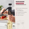 Fackelmann Corkscrew, 193 mm, ergonomic handle, innovative mechanism, suitable for