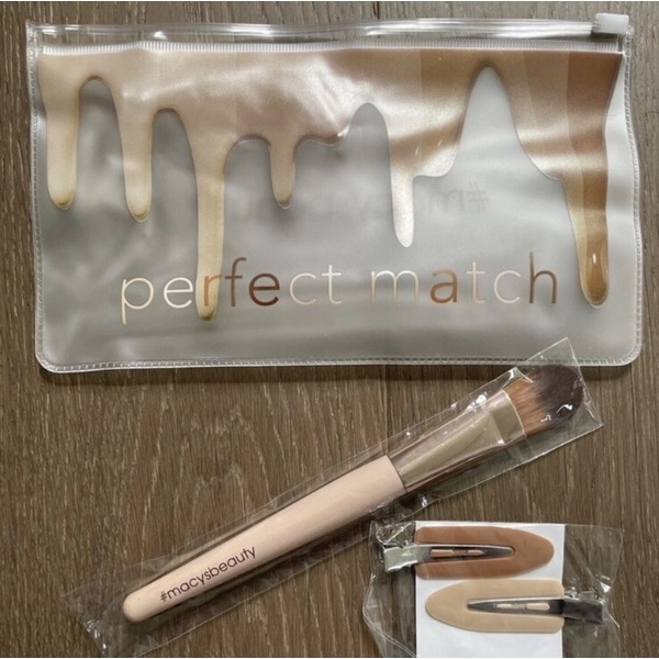 Macy’s NWT Macy's Beauty Perfect Match 3pc Set With Make-up