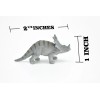 K&M Styracosaurus Dinosaur, Very Nice Plastic Replica 2 1/2" ~