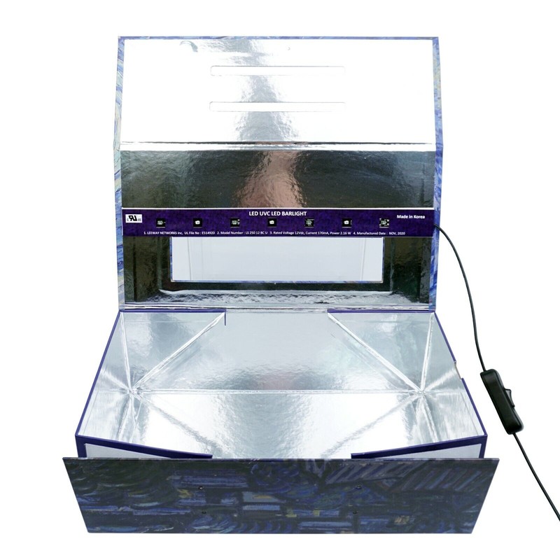 Endurance Elite Large UV Sanitizer Box, Portable Germicidal UVC Sterilizing