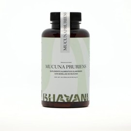 Mucuna Pruriens 1,000 mg  L-Dopa Natural  60 Dosis Completas  Precursor de Dopamina para Estado de Ánimo, Motivación y Enfoque  Cápsula Vegana...     