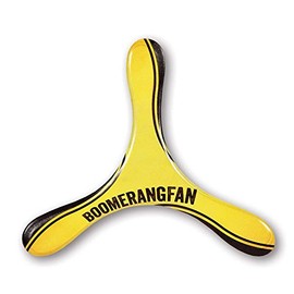 BoomerangFan - Boomerang, FANHELG, Mehrfarbig, 22 cm
