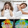 Erdungsmatte,Erdungsmatte für Bett,Universal Grounding Mat,Beathable Grounding Sheet,Verbessern Sie den Schlaf,Steigern