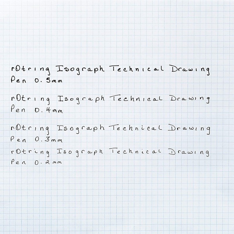 Rotring Isograph Technical Drawing Pen, 0.20 mm