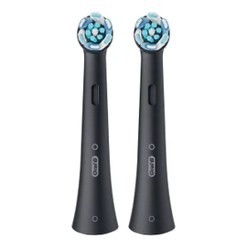 Oral-B iO Series Ultimate Clean Electric Toothbrush Replacement Brush Heads for an Oral-B Electric Toothbrush, 2 count, Black