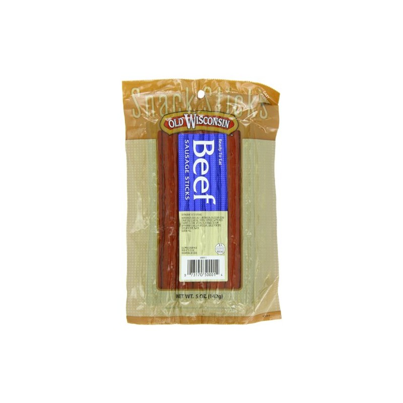 Old Wisconsin Beef Deli Sticks, 5 Ounce Package