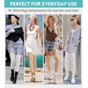 MGANG Ted Hose Thigh High Anti Embolism Compression Stockings for