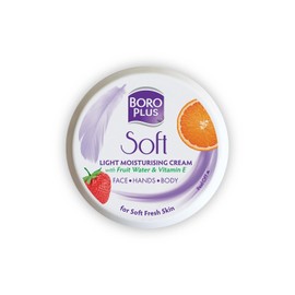 BOROPLUS Crema Hidratante Ligera Con Vitamina E | Hidratante Ligera Para Rostro, Manos Y Cuerpo | Calma, Nutre Y Suaviza La Piel Seca | Hidratación Du