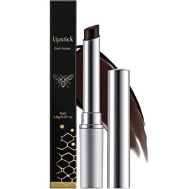 Lomeya Moisturizing Black Honey Lipstick - Hydrating & Tinted Lip Balm for Dry Lips with Creamy Formula, Smooth & Glossy Finish, 1.9g (1PC Black)