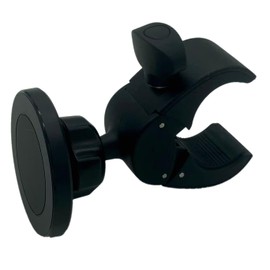 DHYSTAR Magnetic Cell Phone Holder Mount for Stationary Exercise Bike,Treadmill,Gym Fitness Equipment,Golf Cart,Golf Trolley Push/Pull Carts,Stroller,Compatible with MagSafe & All Smartphones,Stable