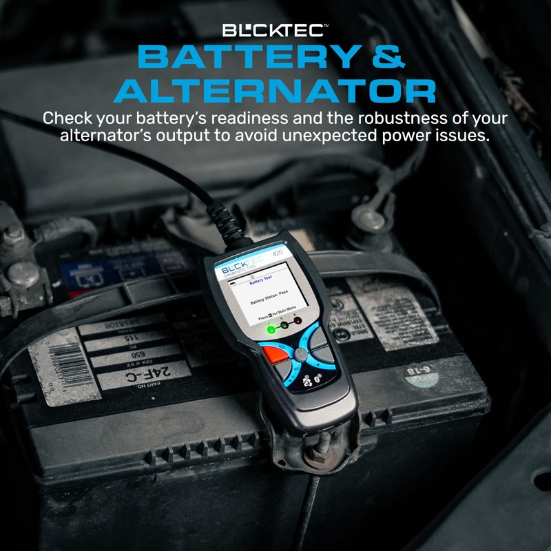BLCKTEC 420 Bluetooth OBD2 Scanner Diagnostic Tool - Vehicle Code