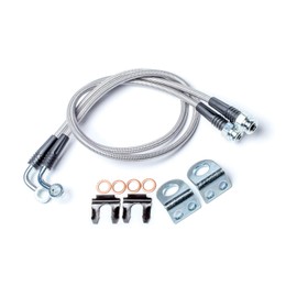 TeraFlex 4350310 30" Rear Brake Line Kit with Hardware