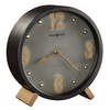 Howard Miller Elmer Mantel Clock 635-244 – Aged Black Finish,