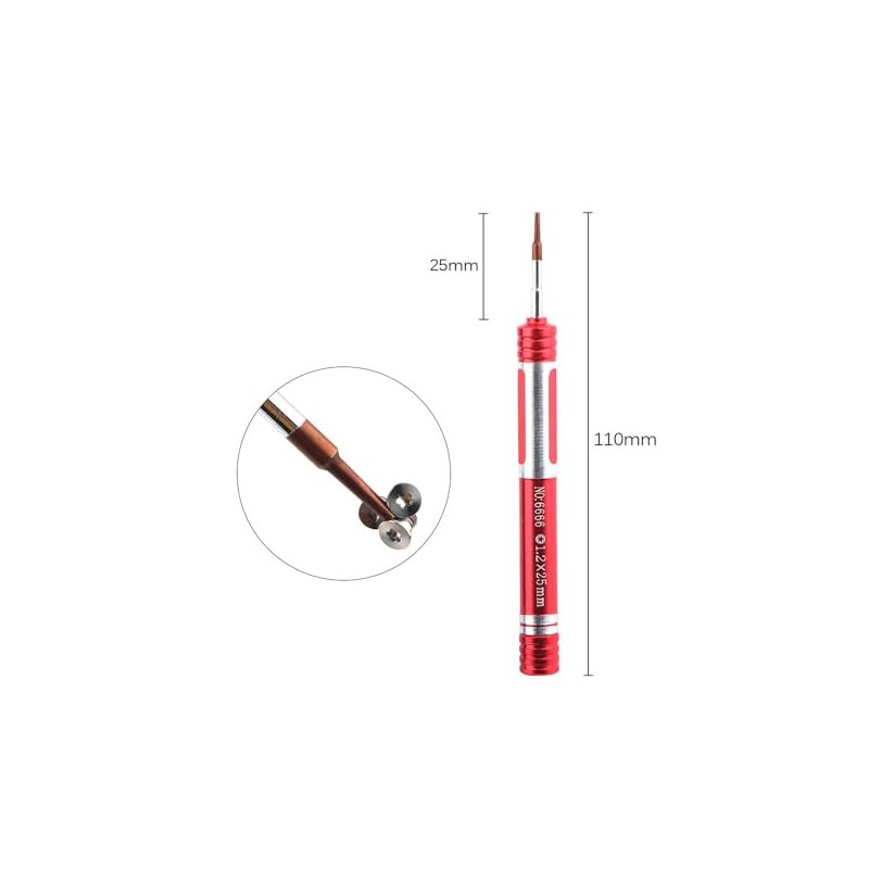 Precision 1.2mm P5 Pentalobe Screwdriver and T5 Torx Screwdriver Set