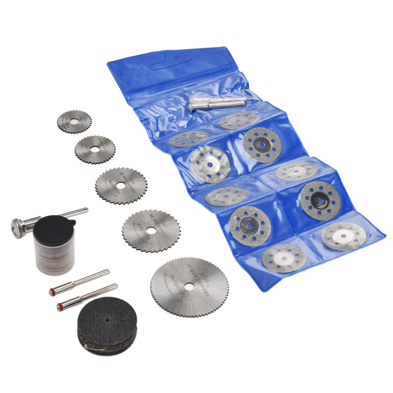 60Pcs Cutting Wheel Mini Wood Cutter Disc Saw Blade Tool