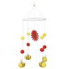 Baby Nursery Mobile Crib Hanging Mobile Decor with Honey Bee