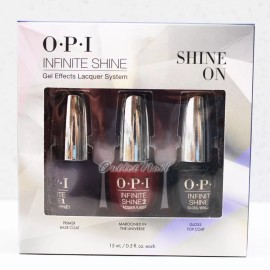 OPI Infinite Shine On HOLIDAY SET: Base + Top + XHR G26 Marooned In The Universe