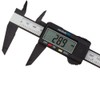 150mm 6inch Plastic Digital Caliper LCD Digital Electronic Ruler Carbon
