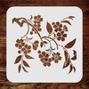 Cherry Blossom Stencil 6.5 x 6 Inch (S) - Japanese
