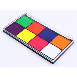 Body Painting Face Painting Set of Water Colours 8 UV Colours (8 x 5 g)