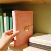 Keyed Notebook, B6, Diary, Cute, PU Leather, Refillable, Student, Keyed