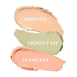 Corrector en tres tonos Cover Perfection de SAEM 03 Correct Up Beige para pieles claras a claras Corrector de cobertura total de 3 colores que cubre imperfecciones, manchas, ojeras y enrojecimiento
