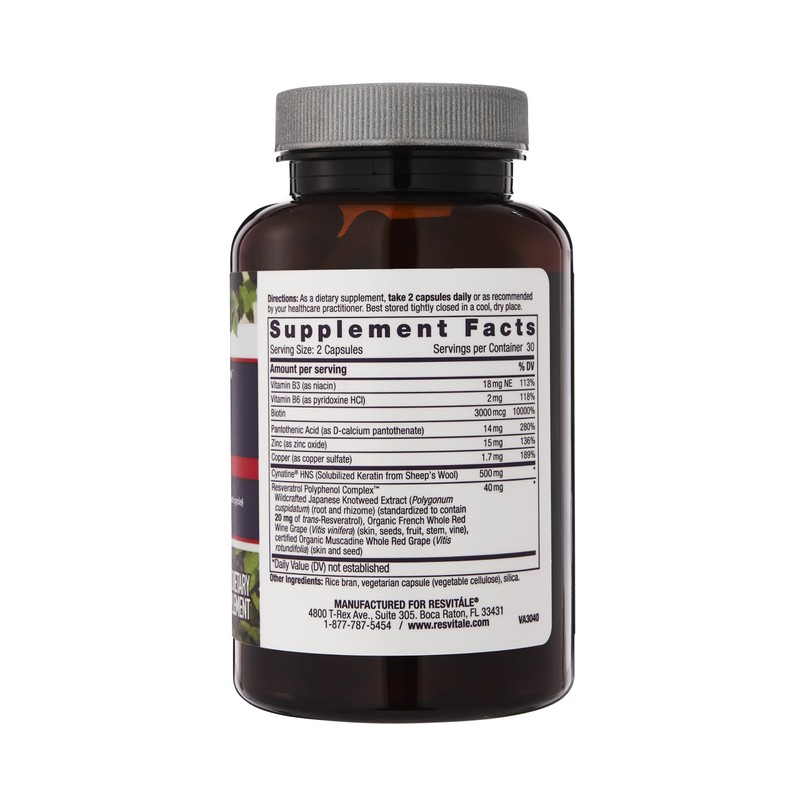 ResVitale Keratin Hair Enhance - Keratin Supplement for Hair Growth