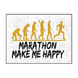 Makoroni - Marathon Make ME Happy Run Runner - Jigsaw Puzzle 30 pcs, DesC52