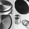 Heavy Duty Door Stop, 900g Weighted Door Stopper No Drilling