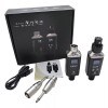 LASE UHF Wireless Microphone System XLR Mic Adapter 48V Transmitter