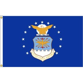 US Air Force 4ftx6ft Nylon Flag 4x6 Made in USA 4'x6'