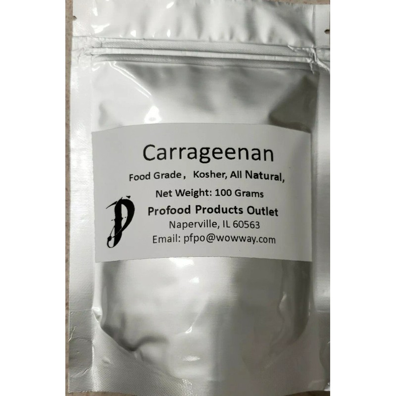 Cpkelco Carrageenan 100 grams, GENU® texturizer type MB-150F, gums, texture