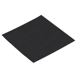 MECCANIXITY EPDM Rubber Sheet Black 12'' Length 12'' Width 0.07'' Thick 60A Durometer for Door Sealing Strip