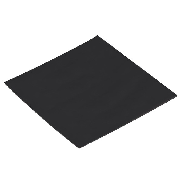 MECCANIXITY EPDM Rubber Sheet Black 12'' Length 12'' Width 0.07''