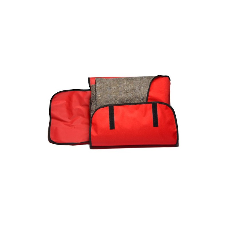 MFASCO Emergency Fire Blanket Kit - Fire Retardant Blanket Vertical