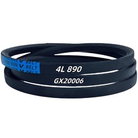 GX20006 Lawn Mower 1/2" x 89" Replaces UC30568 John Deere 48 inch Drive Belt for D110, D120, D125, D130, D140, D155, D160, D170, L110, L111, L118, L120, L130, E170 ﻿