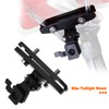 YINETTECH 1Pc Bike Taillight Saddle Rail Mount Support Seatpost Compatible