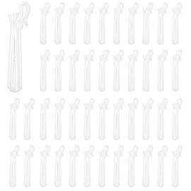 120pcs White Plastic Curtain Hooks,Adjustable Depth Pinch Curtain Hook Clips,Ratchet System Pinch Pleat Curtain Hooks for Window Curtain, Door Curtain and Shower Curtain. (White)