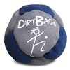 World Footbag Dirtbag Hacky Sack Footbag, Navy/Grey Pack of 1
