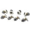 New Set of 8 Single Shower Door Rollers/Runners/Wheels/Pulleys/Guides 25mm Diameter